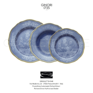 Set piatti Posto Tavola 3 pezzi - Oriente Italiano Pervinca - Richard Ginori / GINORI1735