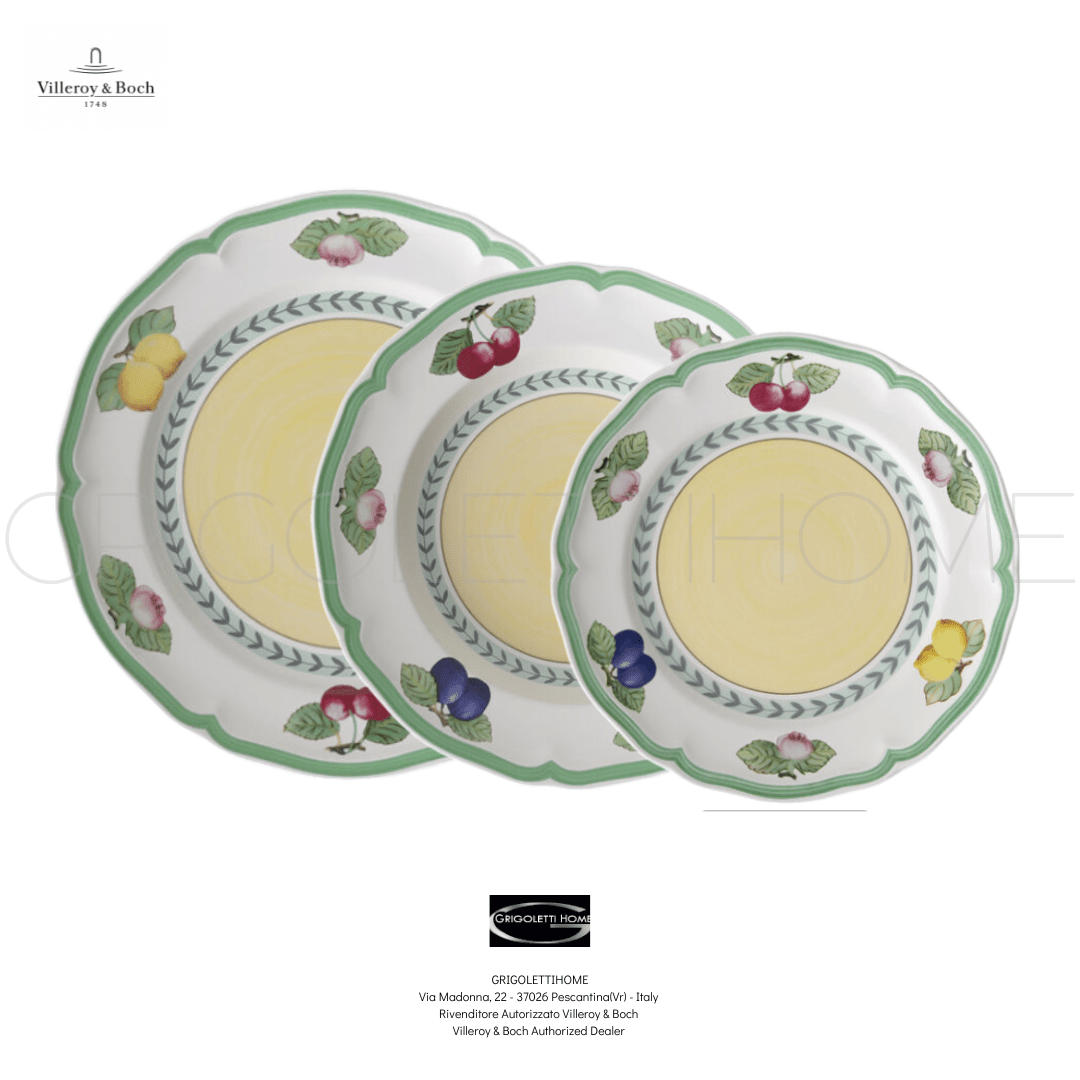 Set Piatti 3 pezzi Posto Tavola French Garden Fleurence – Villeroy &a Boch
