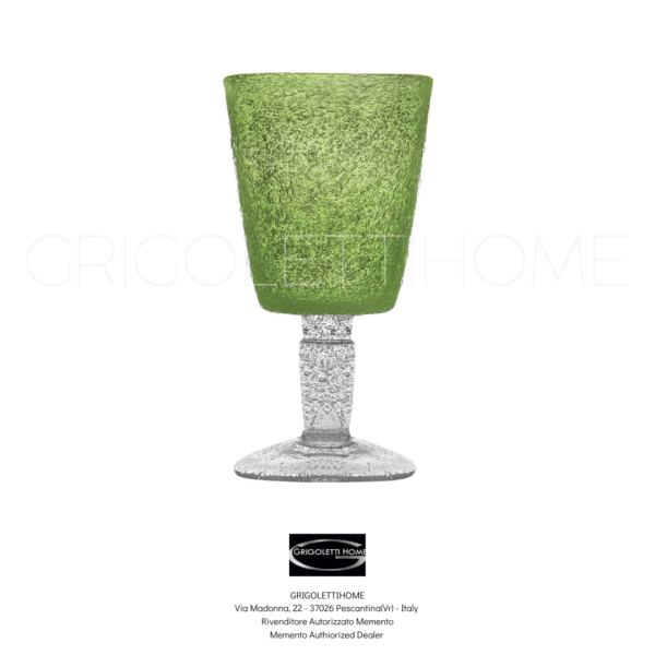Calice-Goblet-Vetro-Lime-Monochrome-Memento-grigolettihome Calice Goblet Vetro Lime Monochrome Memento grigolettihome