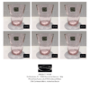 Set 6 bicchieri acqua 310 ml Samoa ctm Comtesse Rosa GrigolettiHome