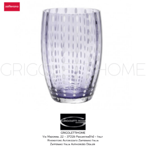 bicchiere lavanda perle zafferano Grigolettihome