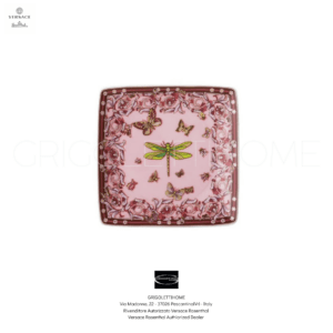 30 Years Le Jardin de Versace Pink - Coppetta cm 12x12- Versace Rosenthal