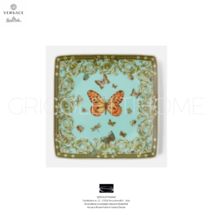 30 Years Le Jardin de Versace Green - Coppetta cm 12x12- Versace Rosenthal