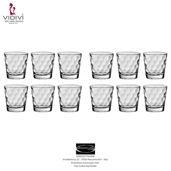 Set 12 bicchieri Honey Vidivi GrigolettiHome