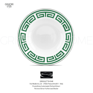 piatto-fondo-labirinto-verde-smeraldo-ginori-1735-grigolettihome-rivenditore-verona piatto fondo labirinto verde smeraldo ginori 1735 grigolettihome rivenditore verona