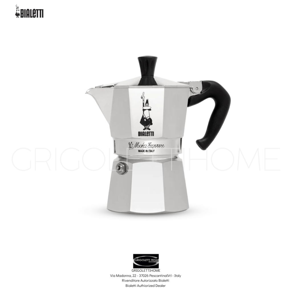 Moka Express 3 Tazze Bialetti GrigolettiHome