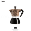 Bialetti Dolce & Gabbana 6-Cup Moka Induction Pot, Leopard Print, GrigolettiHome