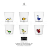 SET 6 BICCHIERI Animal Farm Ichendorf Milano GrigolettiHome