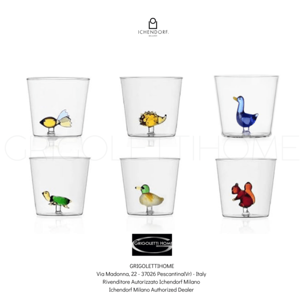 SET 6 BICCHIERI Animal Farm Ichendorf Milano GrigolettiHome