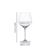 SPIEGELAU Style Burgundy Stemmed Glass 1