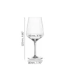 SPIEGELAU Style Red Stemmed Glass 1