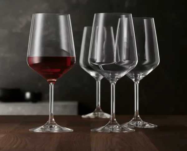 SPIEGELAU Style Red Stemmed Glass 2