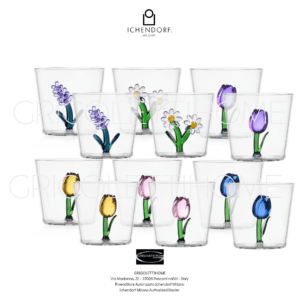 Set 12 Tumbler Bicchieri - Botanica- Ichendorf Milano