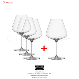 Set 4 Calici BurgundyBorgogna Definition Spiegelau GrigolettiHome
