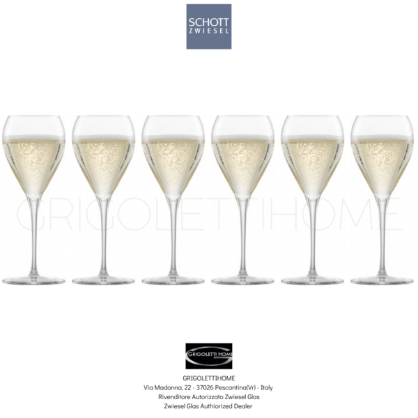 Set 6 Calici Spumante Iseo-78-Schott Zwiesel-GrigolettiHome Set 6 Calici Spumante Iseo 78 Schott Zwiesel GrigolettiHome