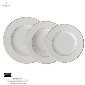 Set piatti Anmut Gold- Villeroy & Boch-GrigolettiHome Set piatti Anmut Gold Villeroy & Boch GrigolettiHome