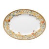 34 cm Oval Tray, "Le Jardin de Versace"