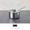 16-cm saucepan with handle and lid, Ruffoni steel, GrigolettiHome, retailer in Verona