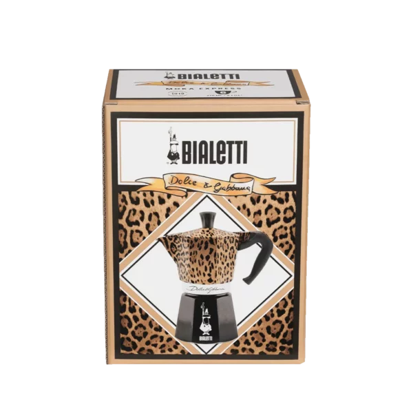 express-6tz-box--Moka Express 6 Tazze Leopardo D&G-GrigolettiHome express 6tz box Moka Express 6 Tazze Leopardo D&G GrigolettiHome