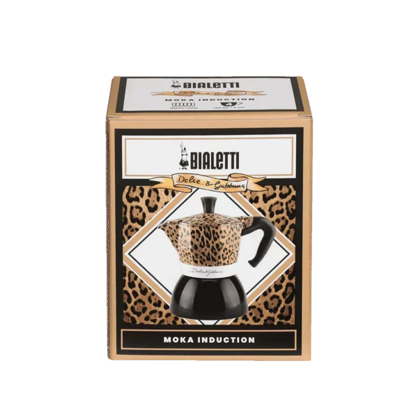 induction-4tz-box-Moka Induction Bialetti Dolce&Gabbana Leopardo induction 4tz box Moka Induction Bialetti Dolce&Gabbana Leopardo