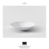 Metrochic Blanc Soup Plate Metrochic Blanc Soup Plate