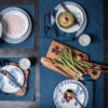 "Mood Blueberry" Plant-Based Coated Placemat Set with