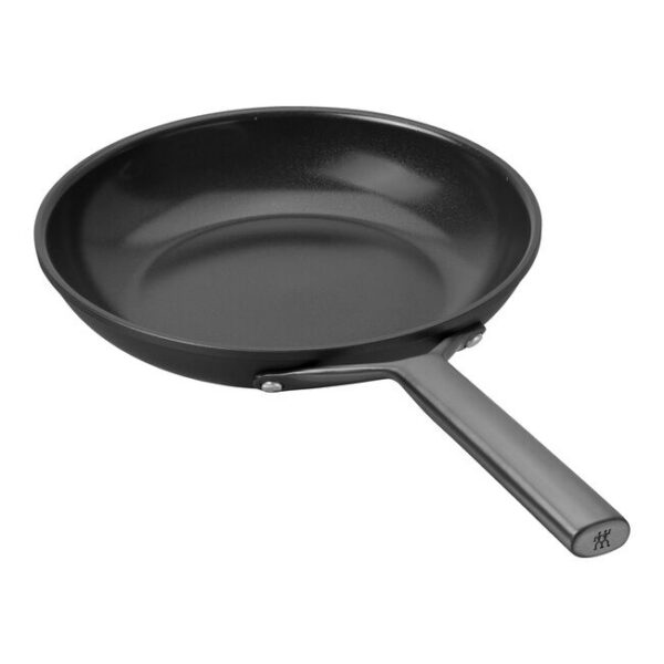 1035048_3 (1) Padella Antiaderente cm 28 Ceraforce Titanio - Milano nero - Zwilling