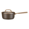 1035082_8 Casseruola con manico con coperchio in vetro - 18 cm, alluminio, marrone brown - Zwilling