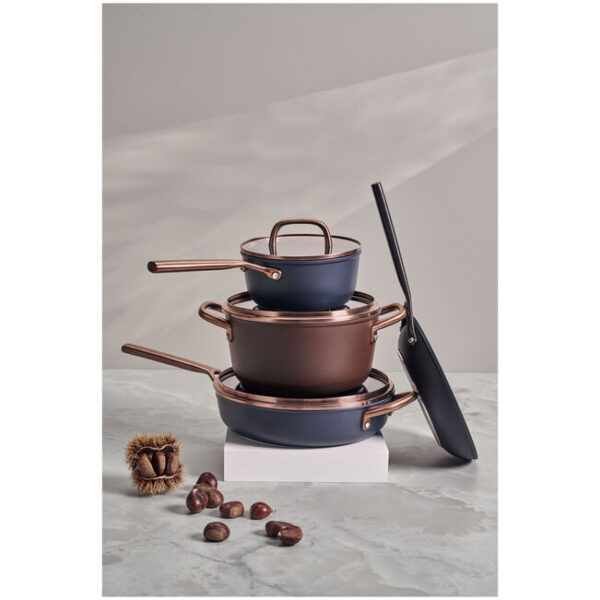 Tegame con coperchio in vetro - 28 cm, alluminio, marrone, brown - Zwilling