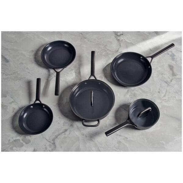 750076873 Padella Antiaderente cm 28 Ceraforce Titanio - Milano nero - Zwilling