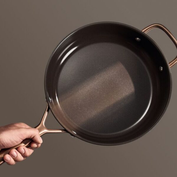 Padella Antiaderente cm 20 Ceraforce Titanio - Milano Brown - Zwilling