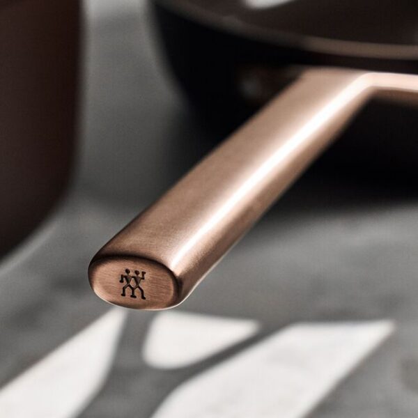 Padella Antiaderente cm 20 Ceraforce Titanio - Milano Brown - Zwilling