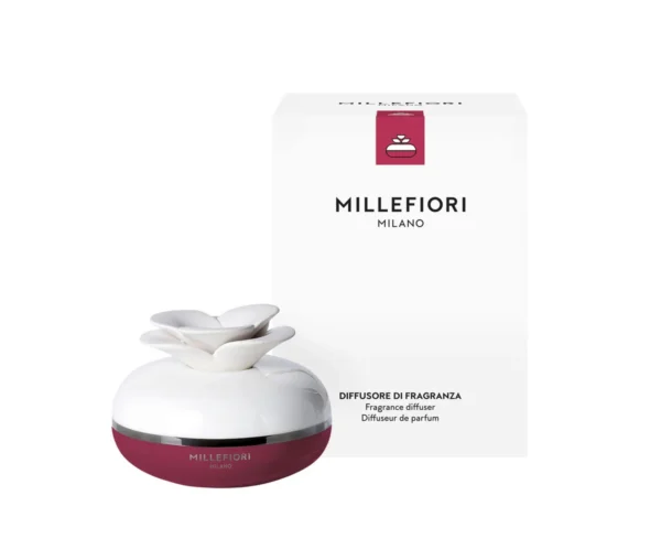 91BFRD_1_2fbffe2a-b17a-442f-829a-8b83a3366a08 Diffusore A Fiore Nero Air Design - Rosso - Millefiori Milano