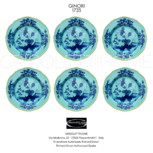 Set 6 Piatti Piani cm 26,5 - Oriente Italiano Iris - Richard Ginori / GINORI1735