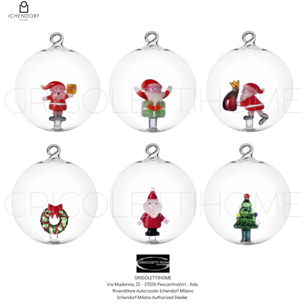 Christmas Tales - Set 6 Palle/palline di Natale - Natale 2026 - Ichendorf Milano