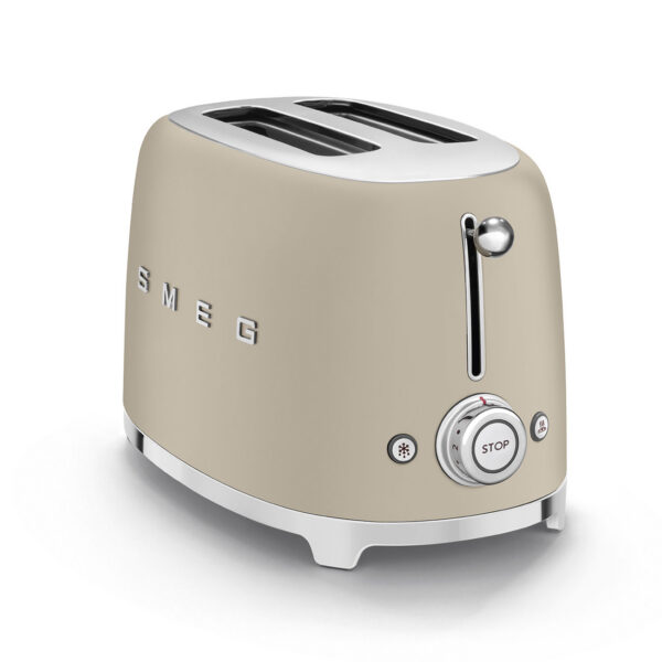 Tostapane Moonlight 2 fette-6 SMEG Matte Black Toaster - 2-Slice - EU Plug - TSF01BLMEU (Copia)