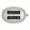 Tostapane Moonlight 2 fette-7 SMEG Matte Black Toaster - 2-Slice - EU Plug - TSF01BLMEU (Copia)