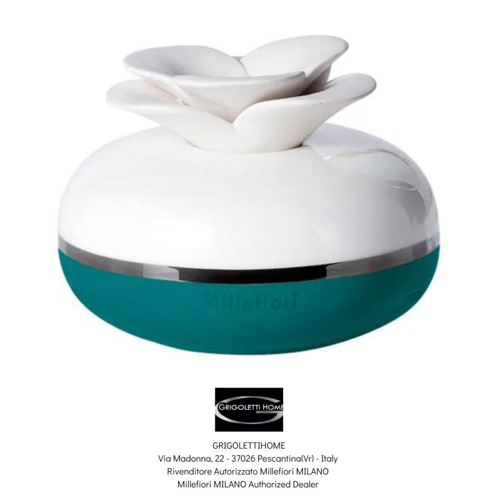 Diffusore A Fiore Nero Air Design - Verde - Millefiori Milano
