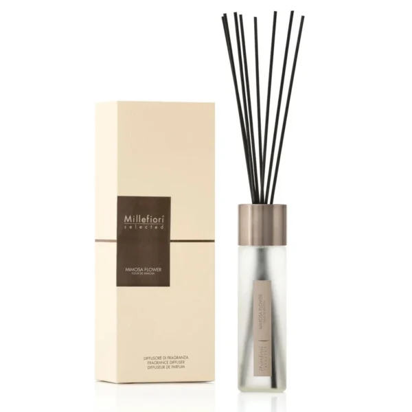 mimosa fl. 100 ml Reed Diffuser - Silver Spirit - Selected - Millefiori Milano (Copia)