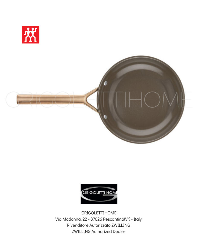 Padella Antiaderente cm 28 Ceraforce Titanio - Milano Brown - Zwilling