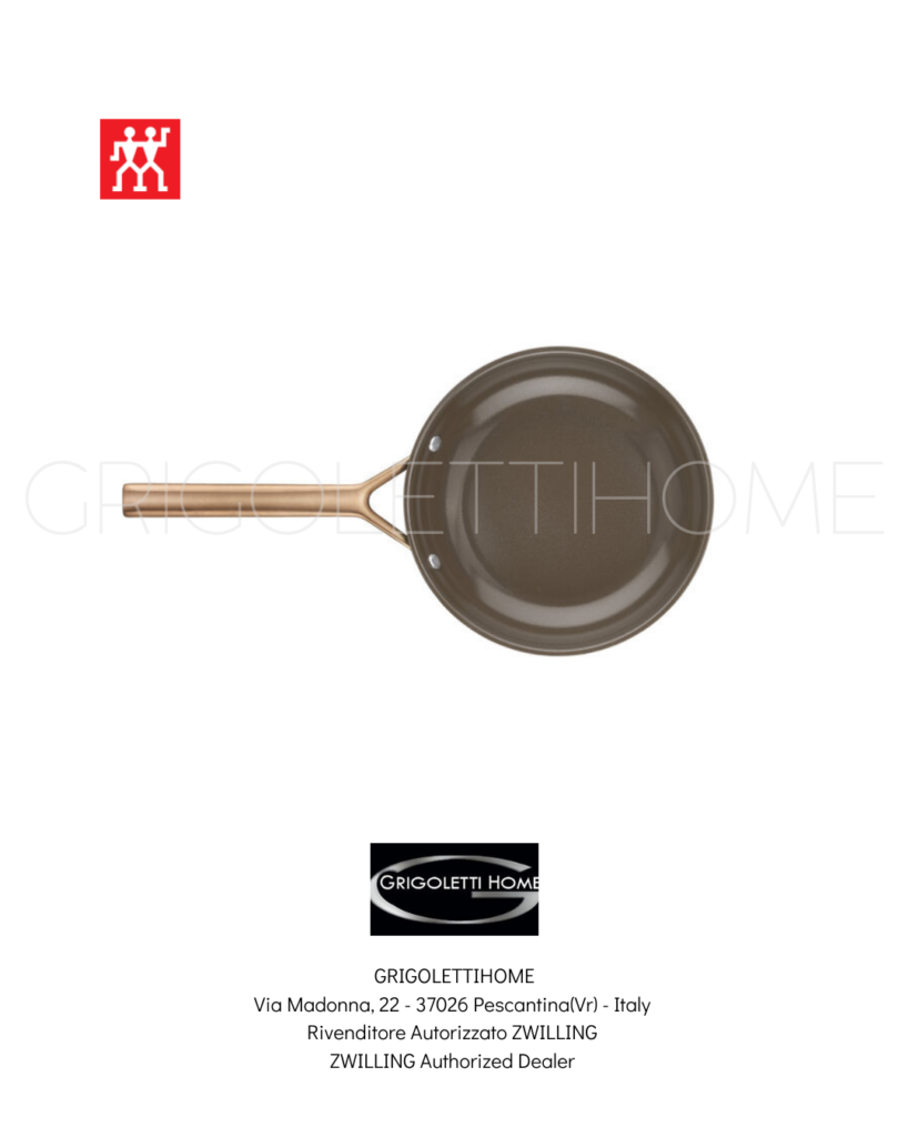Padella Antiaderente cm 24 Ceraforce Titanio - Milano Brown - Zwilling